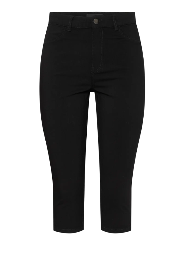 PCSKINSWEAR HW CAPRI PANTS - Black